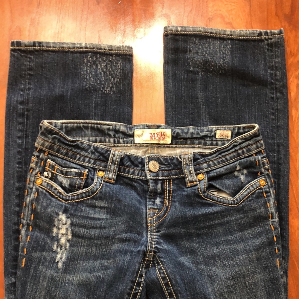 MEK Denim Jeans Oaxaca 25/34 - Picture 2 of 5